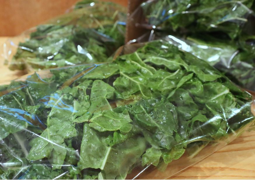 Seveve + Spinach